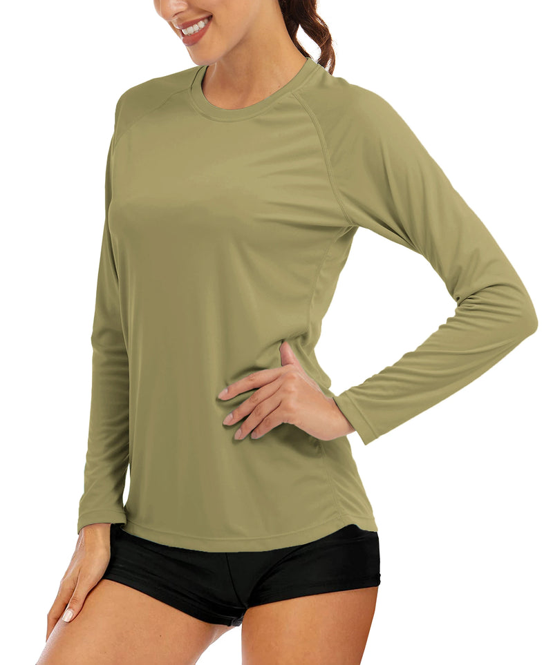 Quick Dry Women's UPF 50+ Long Sleeve T-Shirts