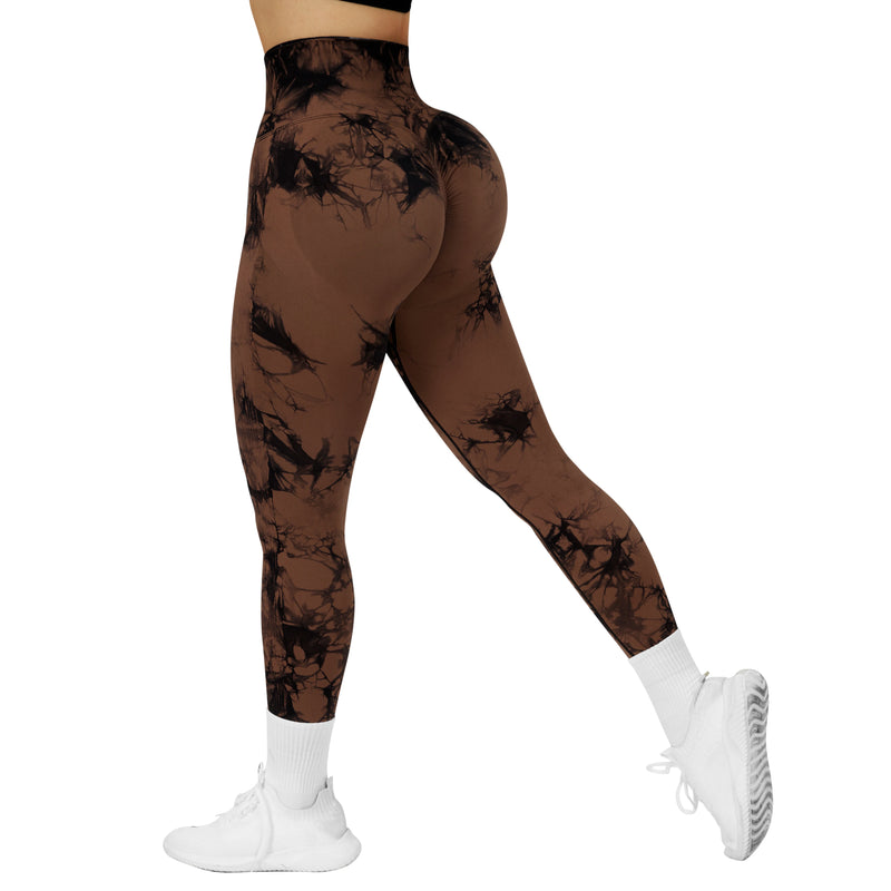 Tie Dye Booty Lifting Fitness Leggings