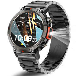 Outdoor Smart Watch Men With Flashlight