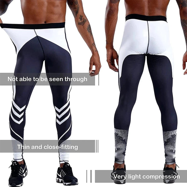 Sporty Crossfit Bodybuilding Compression Tights